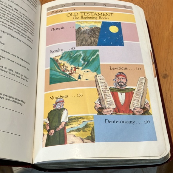 Vintage 1986 - 1988. Holy Bible “ International Children’s “ with many pictures - Picture 6 of 13